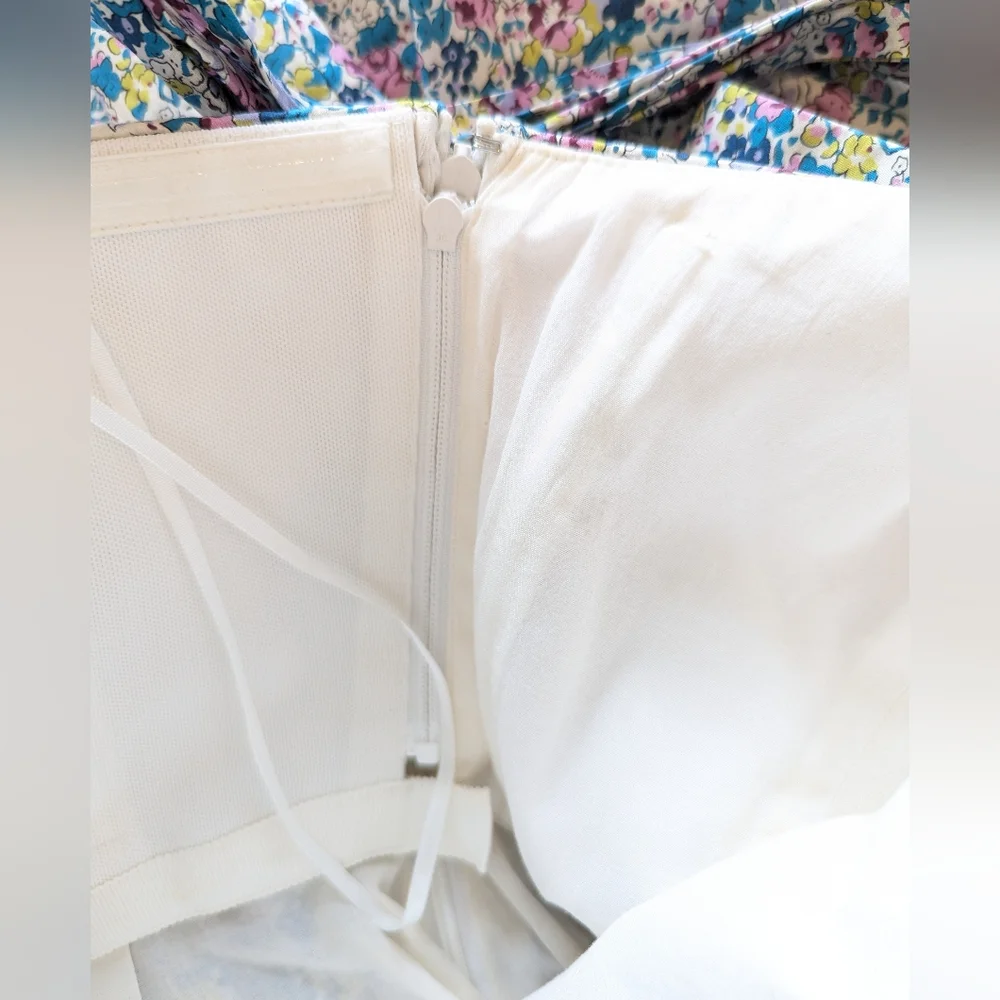 J. Crew Liberty fabric dress